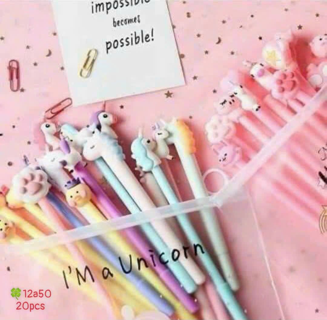 SET 20 BÚT BI HÌNH THÚ SIÊU KUTE